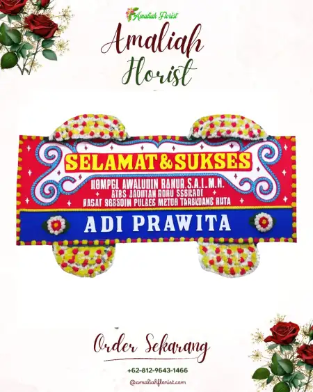 Papan Bunga Ucapan Selamat Sekadau